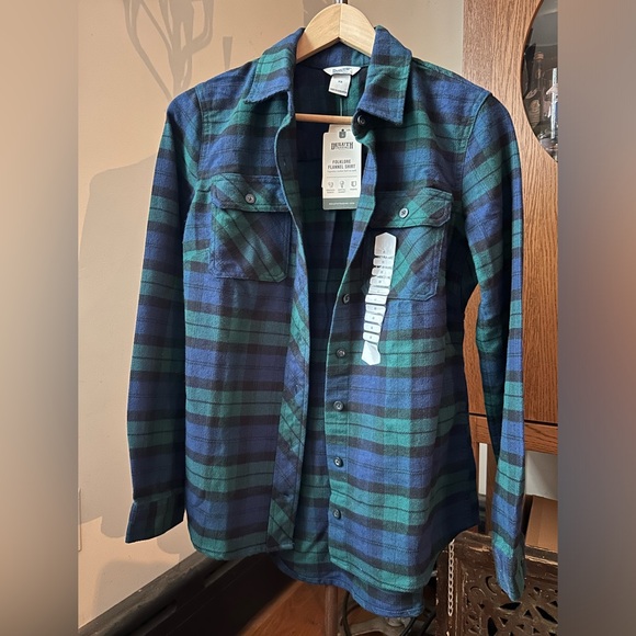 Duluth trading folklore flannel shirt size xs - Picture 3 of 5
